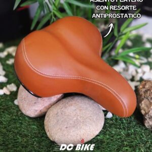 ASIENTO PASEO TIPO PLAYERO MARRON CON RESORTE